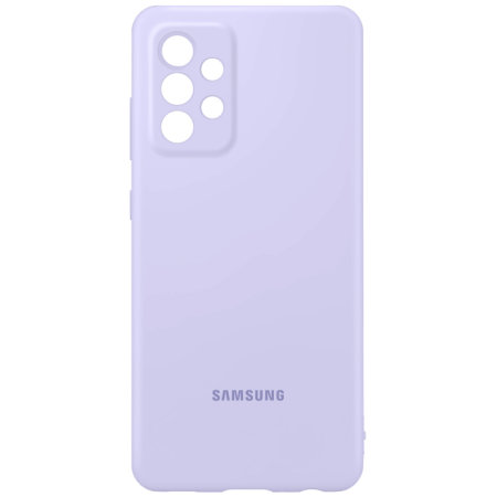 Official Samsung Galaxy A52s Silicone Cover Case - Violet