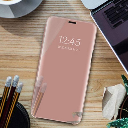 Olixar Soft Silicone Samsung Galaxy A52s Wallet Case - Pastel Pink