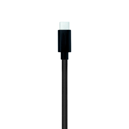 Olixar 100W 1.5m Braided USB-C To C Fast Charging Cable - Black