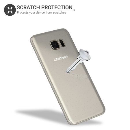 Olixar Flexishield Samsung Galaxy S7 Edge Ultra-Thin Case - 100% Clear