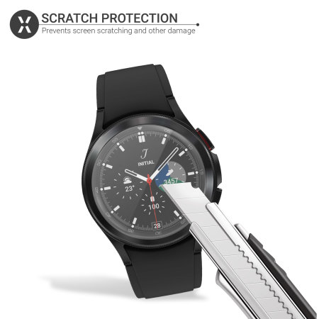 Olixar Samsung Galaxy Watch 4 Classic TPU Screen Protector - 46mm