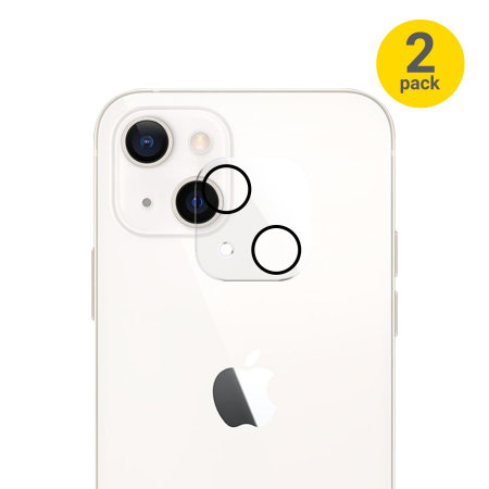 Olixar iPhone 13 mini Clear Case, Screen & Camera Protector Pack