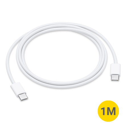 Official Apple iPad mini 6 2021 6th Gen. USB-C To C Cable - 1m - White