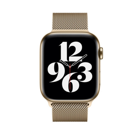Official Apple Watch 44mm Milanese Loop - Gold