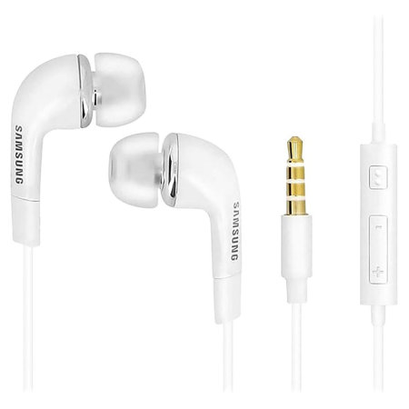Official Samsung In-Ear 3.5mm Earphones with Microphone - White