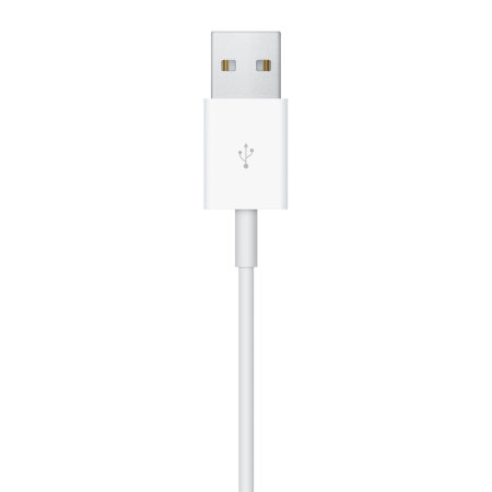 Official Apple Watch White 1M MagSafe USB-A Charging Cable - For Apple Watch Series 7