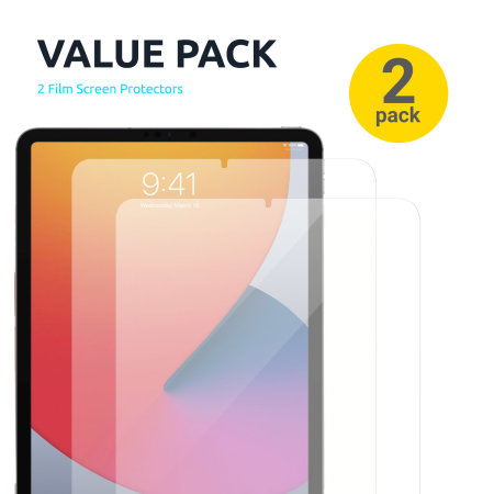 Olixar iPad mini 6 2021 Film Screen Protectors - Twin Pack