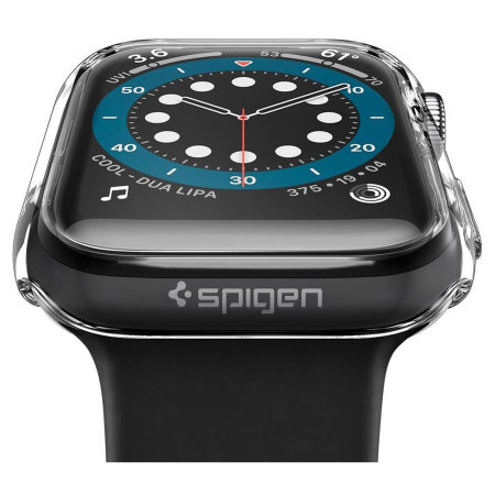 Spigen Thin Fit Apple Watch Series 6 44mm Bezel Case - Clear