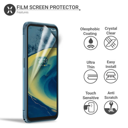 Olixar Nokia XR20 Film Screen Protectors - Twin Pack
