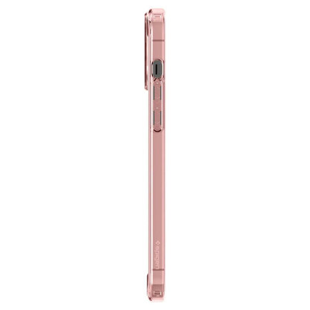 Spigen Ultra-Hybrid Bumper Rose Crystal Case - For iPhone 13 Pro