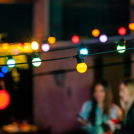 Twinkly Smart RGB 20 LED Multicolour Festoon Lights With US Adapter