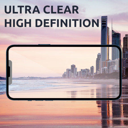 Olixar iPhone 13 mini Easy Fit Tempered Glass Screen Protector