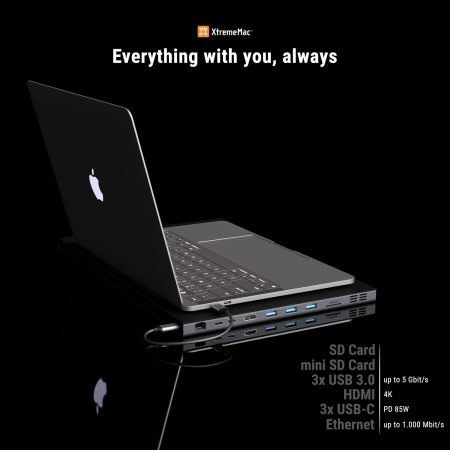 Chargeur secteur XTREMEMAC USB-C 60W MacBook Pro 13