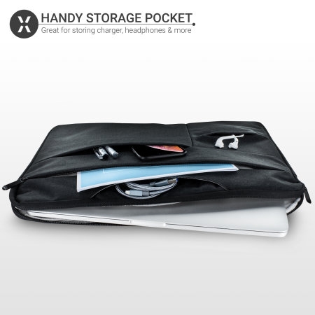 Olixar Canvas MacBook Pro 16" 2021 Bag With Handle - Black