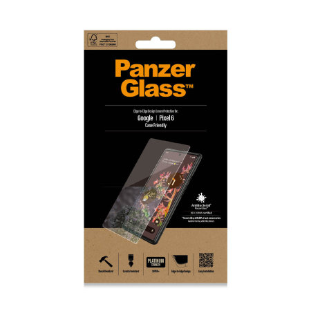 PanzerGlass Case Friendly Glass Screen Protector - For Google Pixel 6