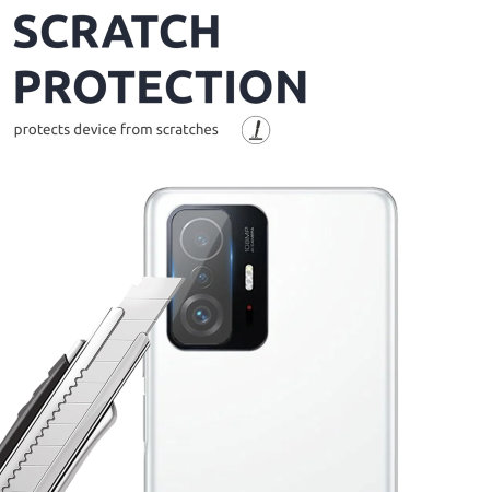 Olixar Xiaomi 11T Camera Protectors - Twin Pack