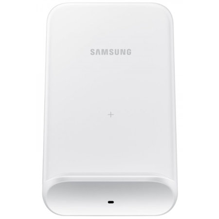 Official Samsung 9W Fast Wireless White Charging Stand EU Mains - For Samsung Galaxy S22