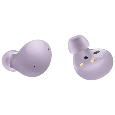 Official Samsung Violet Wireless Buds 2 Earphones - For Samsung Galaxy S22