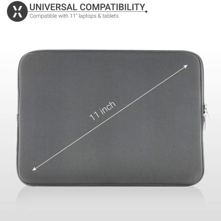 Olixar Neoprene iPad 10.2" 2020 8th Gen. Protective Sleeve  - Grey