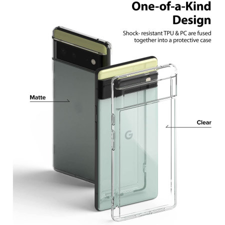 Ringke Fusion Protective Clear Case - For Google Pixel 6