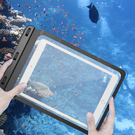 Olixar iPad Pro 12.9" 2021 5th Gen. Waterproof Pouch - Black