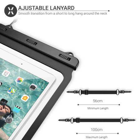 Olixar iPad Pro 12.9" 2020 4th Gen. Waterproof Pouch - Black