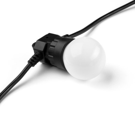 Twinkly Smart RGB 20 LED White Festoon Lights With EU Adapter