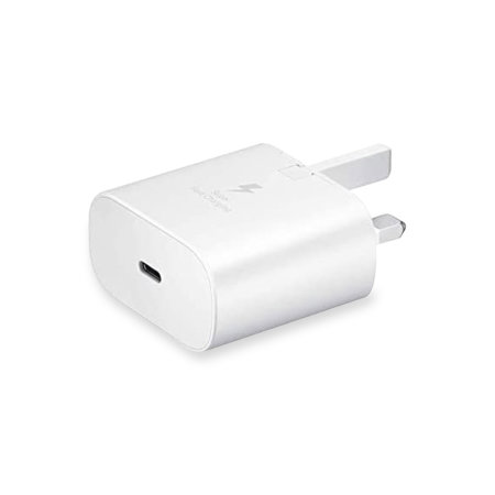 Official Samsung 25W White Wall Charger & 1m USB-C Cable  - For Samsung Galaxy A53 5G