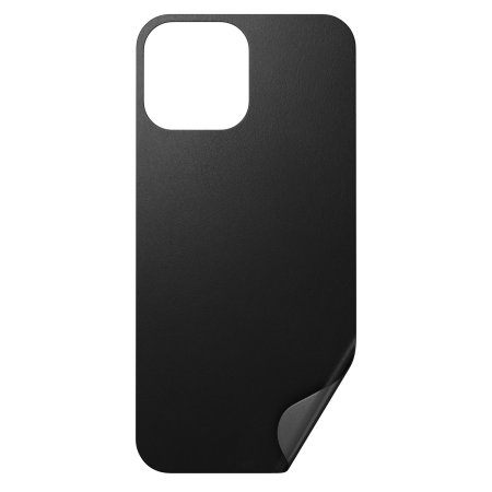 Nomad Horween Leather Black Skin - For iPhone 13 Pro Max