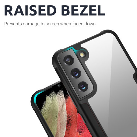 Olixar Novashield Bumper Black Case - For Samsung Galaxy S22 Plus