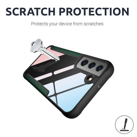 Olixar Novashield Protective Bumper Green Case - For Samsung Galaxy S22