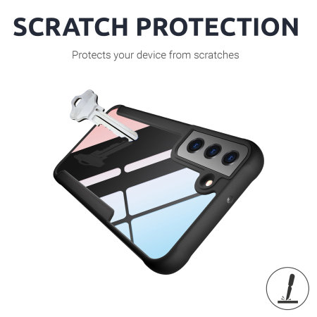 Olixar Novashield Protective Bumper Black Case - For Samsung Galaxy S22