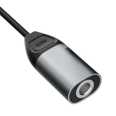 Dudao Lightning To 3.5mm Headphone Jack Adapter - Grey