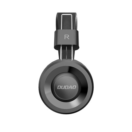 Dudao 3.5mm Overhead Wired Headphones - Black