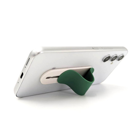Lovecases Matte Green Reusable Phone Loop and Stand