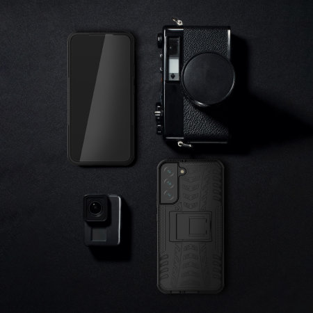 Olixar ArmourDillo Protective Black Case - For Samsung Galaxy S22 Plus