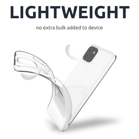 Olixar Samsung Galaxy A03 Ultra-Thin Case - 100% Clear