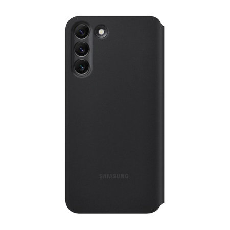 Official Samsung Smart View Flip Black Case - For Samsung Galaxy S22 Plus
