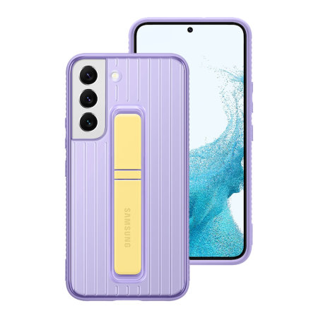 Official Samsung Protective Standing Lavender Case - For Samsung Galaxy S22 Plus