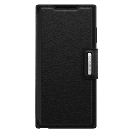 OtterBox Strada Wallet Black Case - For Samsung Galaxy S22 Ultra