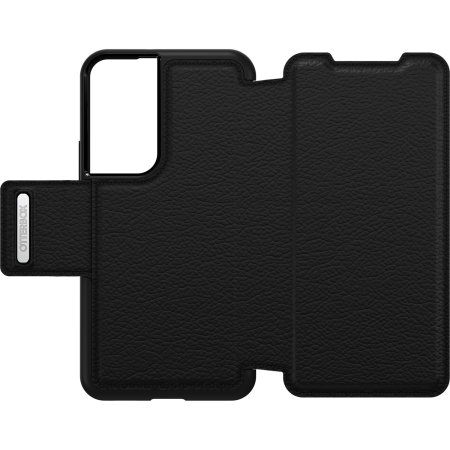 OtterBox Strada Wallet Black Case - For Samsung Galaxy S22