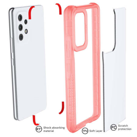 Ghostek Covert 6 Ultra-Thin Pink Case - For Samsung Galaxy A53 5G