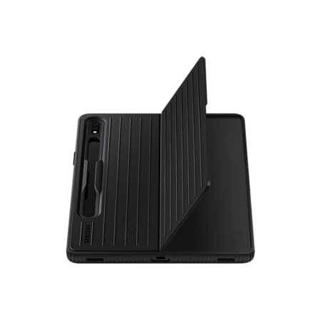 Official Black Protective Standing Cover Case - For Samsung Galaxy Tab S8