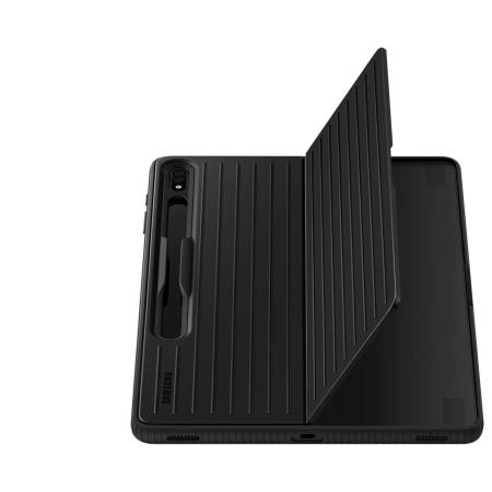 Official Samsung Black Protective Standing Cover Case - For Samsung Galaxy Tab S8 Plus