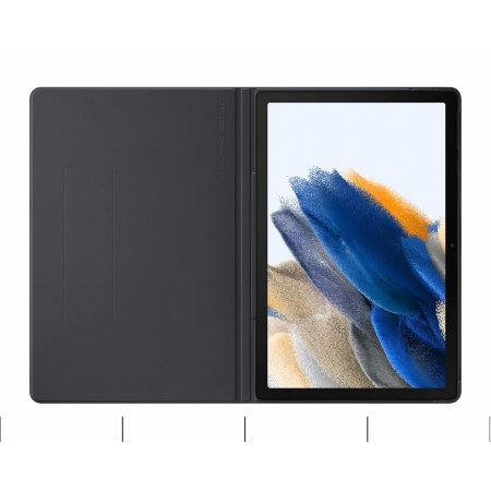 Official Samsung Galaxy Tab A8 Book Cover Case - Dark Grey
