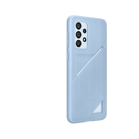Official Samsung Artic Blue Card Slot Cover Case - For Samsung Galaxy A33 5G