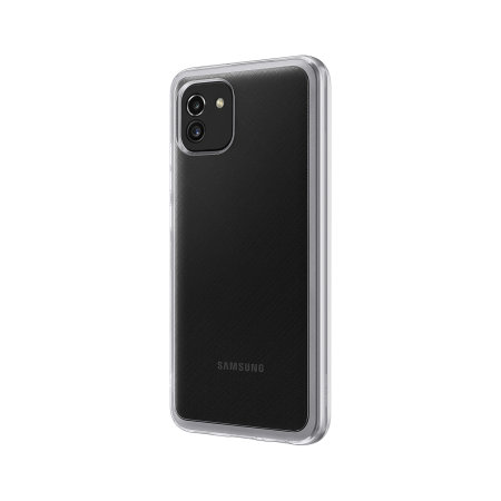 Official Soft Clear Cover Case - For Samsung Galaxy A03
