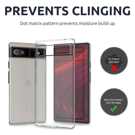 Olixar Ultra-Thin 100% Clear Case - For Google Pixel 6a