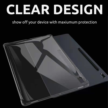 Olixar Flexishield 100% Clear Case - For Samsung Galaxy Tab S8 Ultra