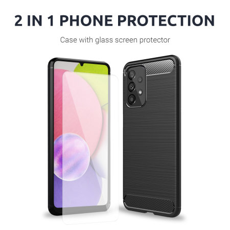 Olixar Sentinel Case & Glass Screen Protector - For Samsung Galaxy A33 5G